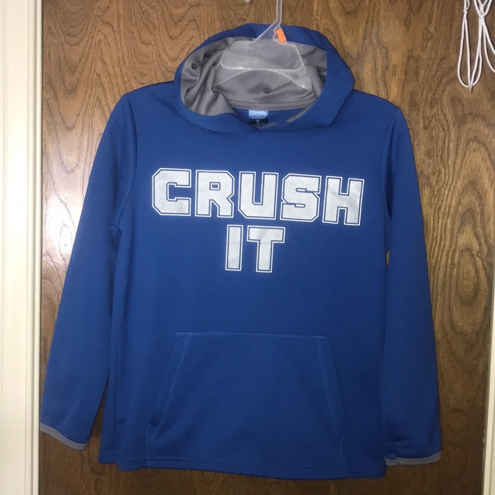 Boys blue hoodie